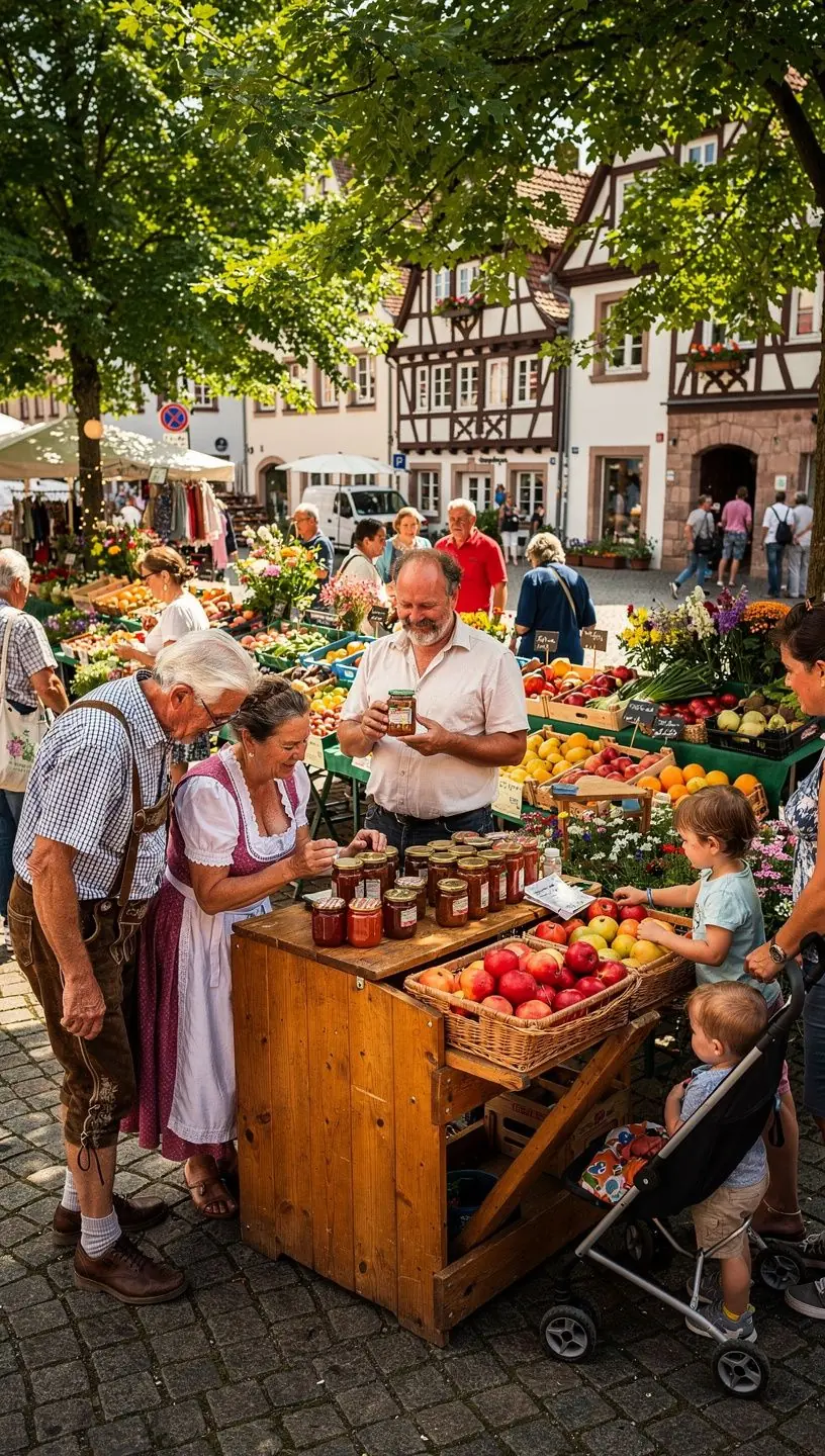 Einheimischer Spaziergänger erkundet eine historische Altstadt mit schmalen Wegen und niedrigen Besucherzahlen